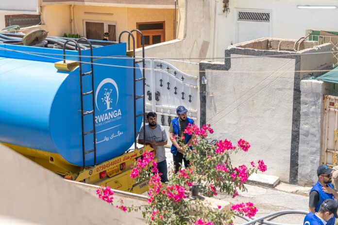 Rwanga Foundation Water Campaign Brings Daily Relief to Erbil