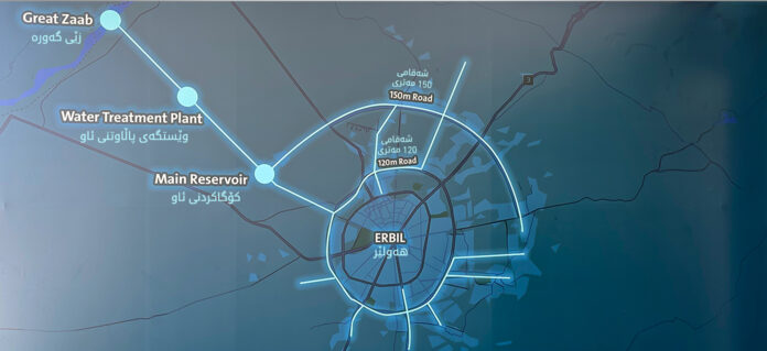 Erbil Rapid Water Project Becomes a Turning Point for the Capital