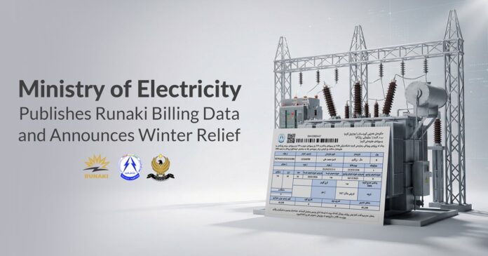 KRG Electricity Ministry: 20% Discount Deadline on Bills Ends