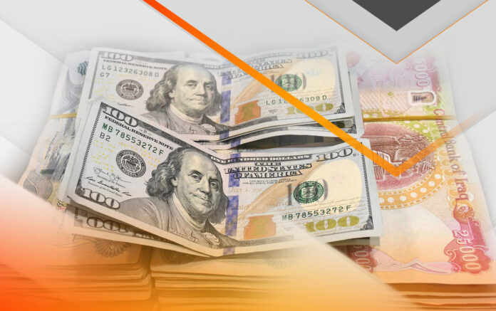 Iraqi Dinar Continues to Drop Sharply as 100 Dollars Exceeds 160,000 Dinars