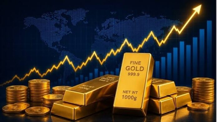 Gold Prices Jump More Than $100 Per Ounce