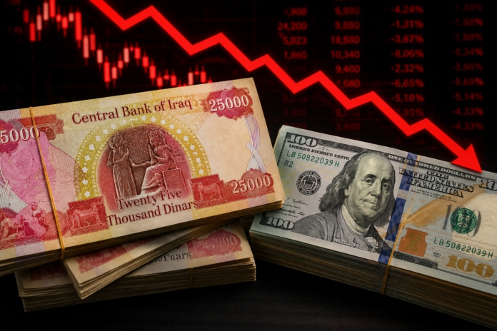 Iraqi Dinar Weakens as US Dollar Reaches 157,000 Dinars