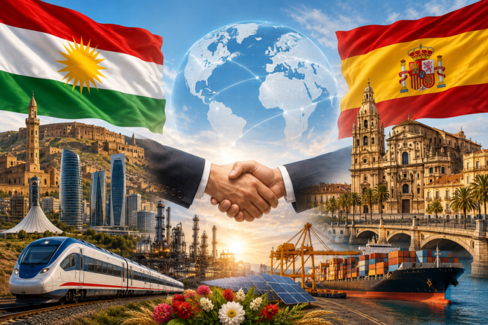 Kurdistan Investment Board Seeks Stronger Economic Partnership With Spain’s Murcia Region